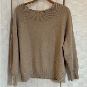 Women's Cozy Crewneck Sweater - Taupe